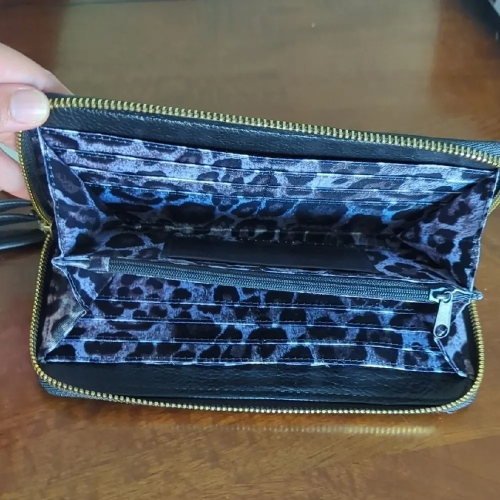 Black Leather Wallet